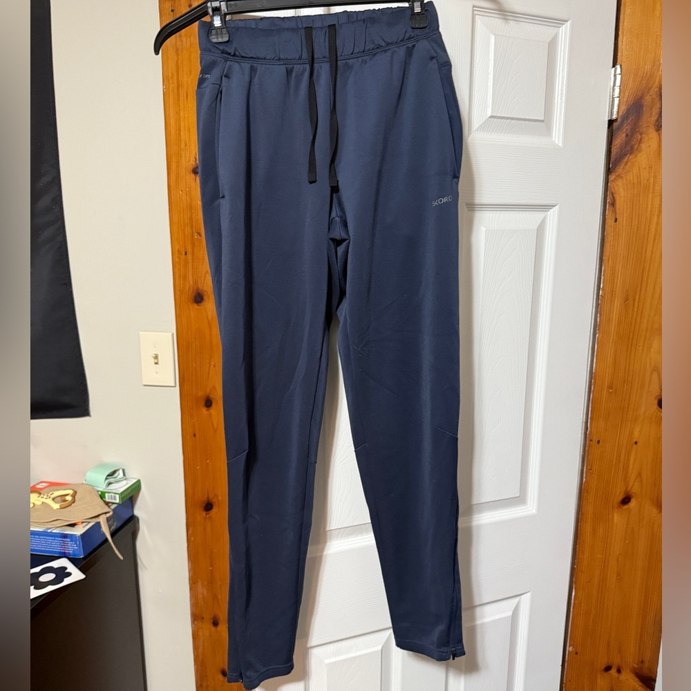 Men's Dark Blue Athletic Joggers